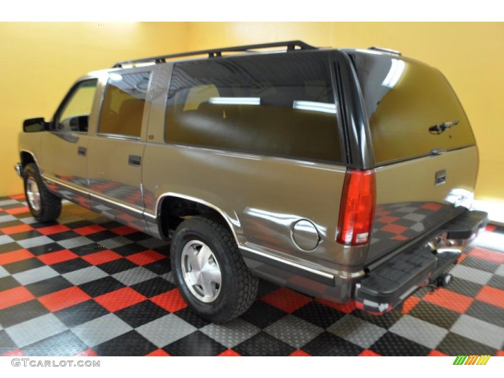 1997 Suburban K1500 LT 4x4 - Medium Beige Mystique Metallic / Neutral photo #4