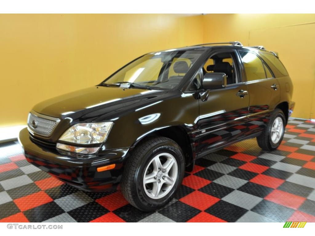 2001 RX 300 AWD - Black Onyx / Black photo #3