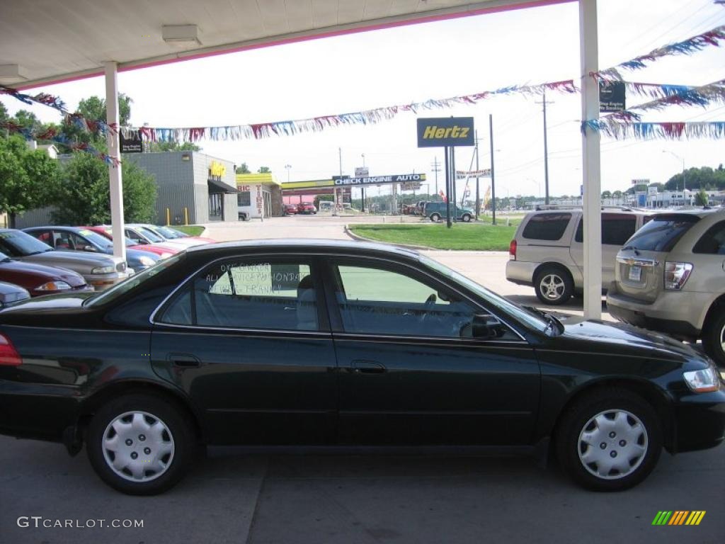1998 Accord LX Sedan - Dark Emerald Pearl / Quartz photo #3