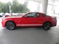 2011 Race Red Ford Mustang Shelby GT500 SVT Performance Package Coupe  photo #5