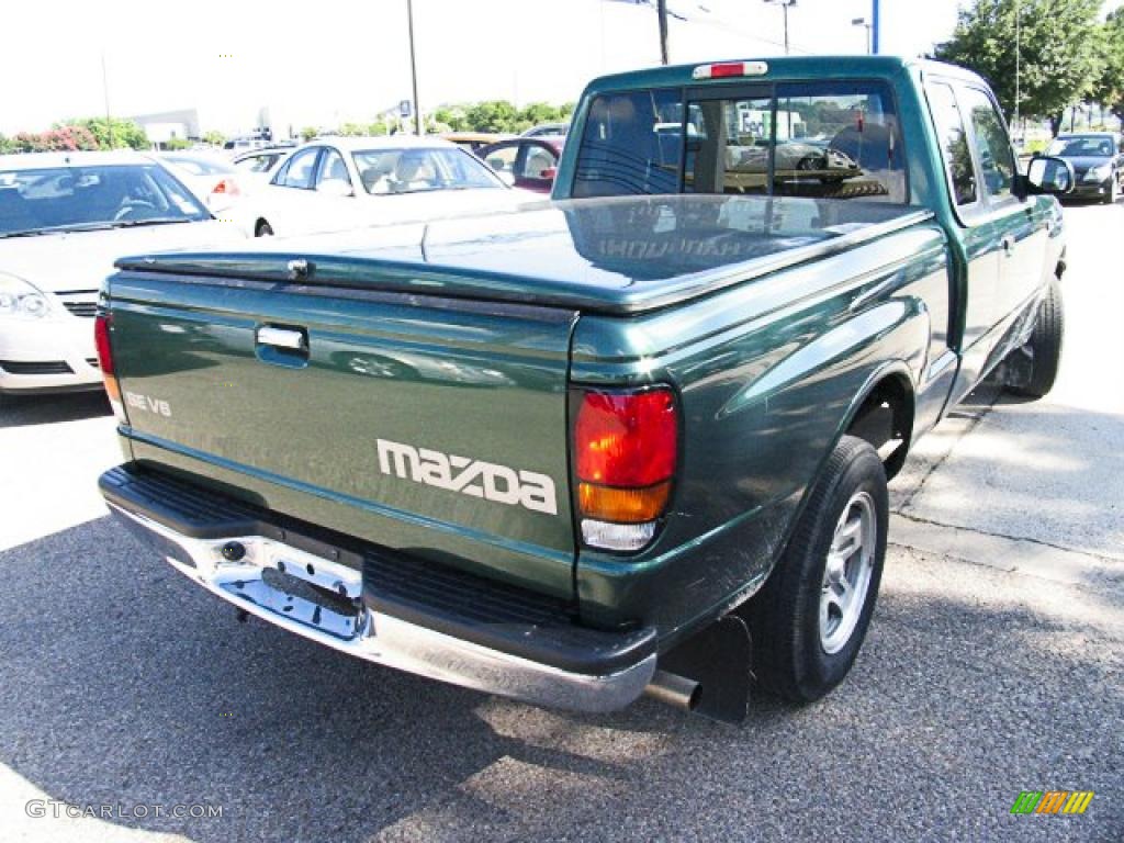 2000 B-Series Truck B3000 SE Extended Cab - Amazon Green Metallic / Tan photo #3