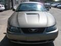 2002 Mineral Grey Metallic Ford Mustang V6 Coupe  photo #1