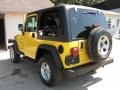 2000 Solar Yellow Jeep Wrangler Sport 4x4  photo #5