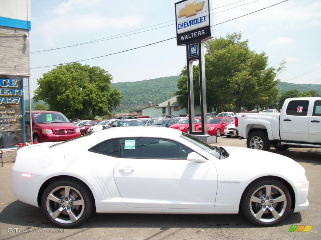 2011 Camaro SS/RS Coupe - Summit White / Black photo #2