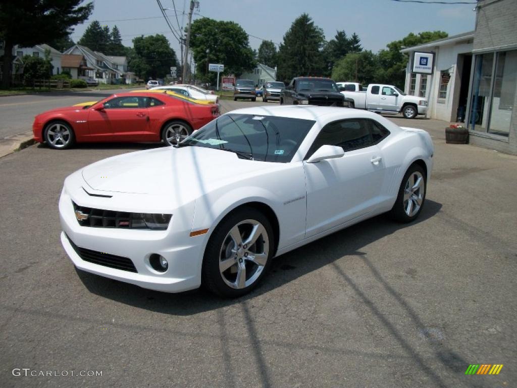 2011 Camaro SS/RS Coupe - Summit White / Black photo #7