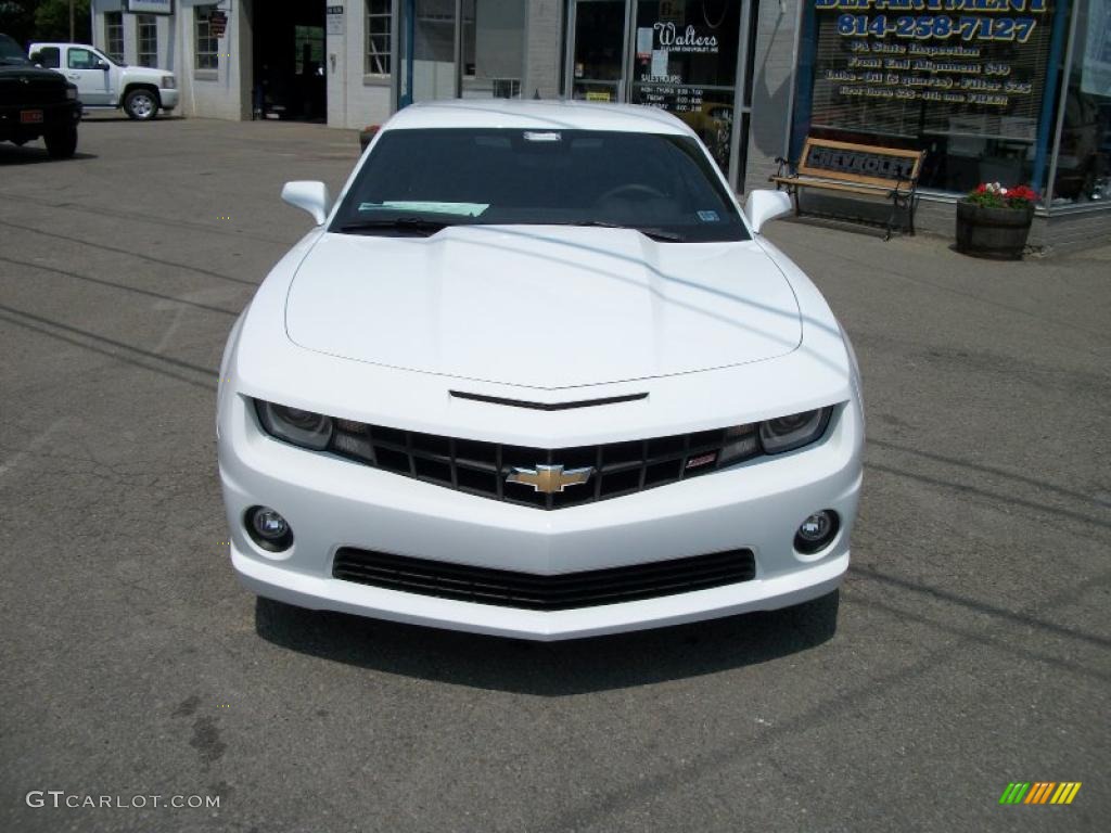 2011 Camaro SS/RS Coupe - Summit White / Black photo #8