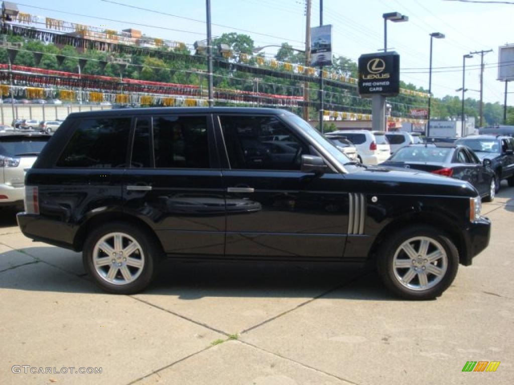 2007 Range Rover HSE - Java Black Pearl / Charcoal photo #6