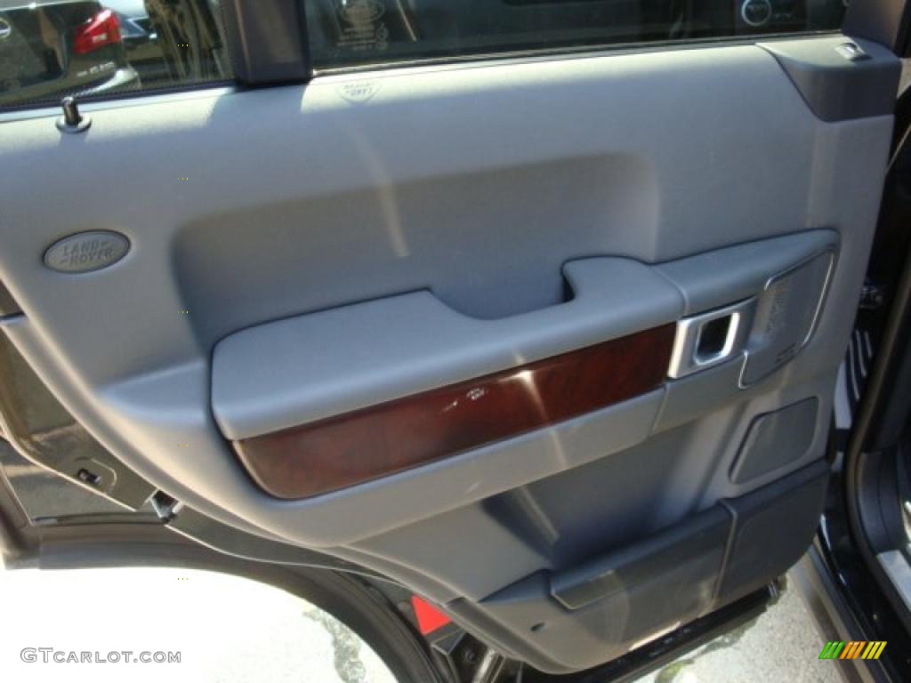 2007 Range Rover HSE - Java Black Pearl / Charcoal photo #14