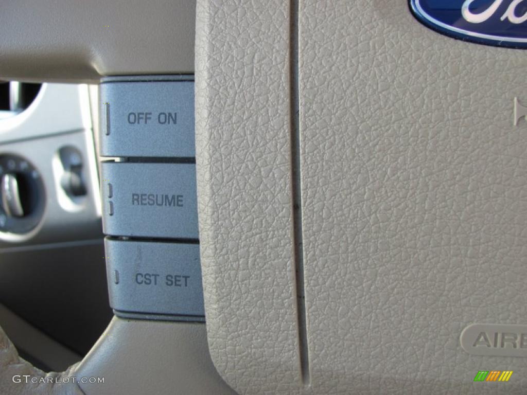 2007 F150 Lariat SuperCab 4x4 - Redfire Metallic / Tan photo #23