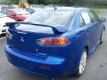 2010 Octane Blue Metallic Mitsubishi Lancer GTS  photo #12