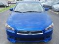 2010 Octane Blue Metallic Mitsubishi Lancer GTS  photo #14