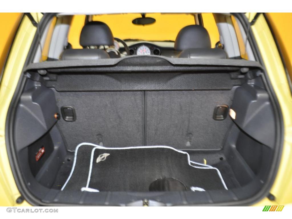 2005 Cooper Hardtop - Liquid Yellow / Panther Black photo #13