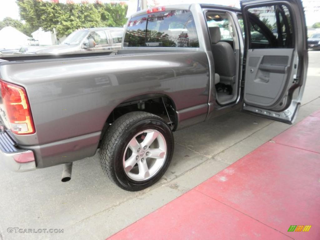 2006 Ram 1500 SLT Quad Cab 4x4 - Mineral Gray Metallic / Medium Slate Gray photo #10