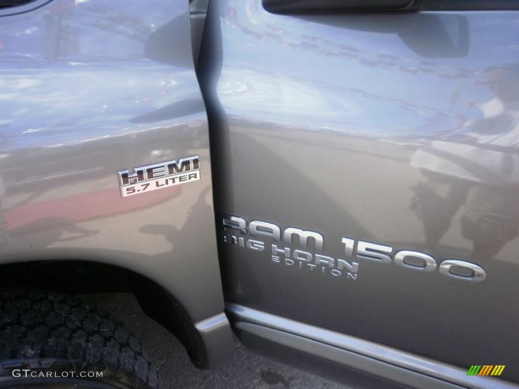 2006 Ram 1500 SLT Quad Cab 4x4 - Mineral Gray Metallic / Medium Slate Gray photo #26