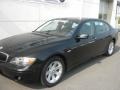 2008 Black Sapphire Metallic BMW 7 Series 750Li Sedan  photo #2