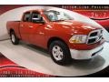 2010 Flame Red Dodge Ram 1500 SLT Quad Cab 4x4  photo #1