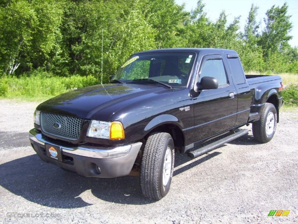 Black Ford Ranger