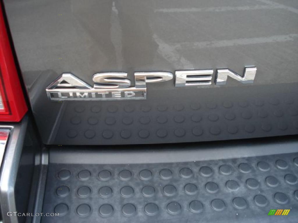 2007 Aspen Limited HEMI 4WD - Mineral Gray Metallic / Dark Khaki/Light Graystone photo #25
