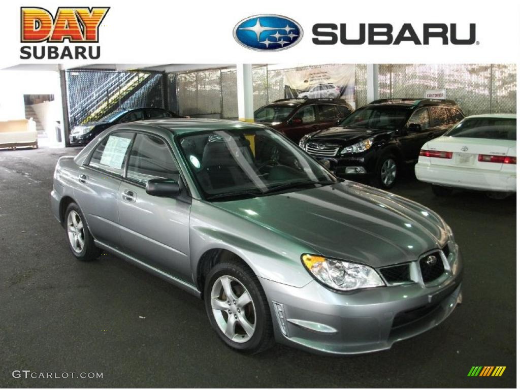 2007 Impreza 2.5i Sedan - Urban Gray Metallic / Anthracite Black photo #1