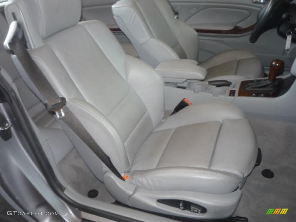 2004 3 Series 325i Convertible - Silver Grey Metallic / Grey photo #25