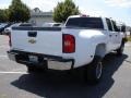 Summit White - Silverado 3500HD Crew Cab 4x4 Dually Photo No. 4