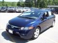 2007 Royal Blue Pearl Honda Civic EX Sedan  photo #20