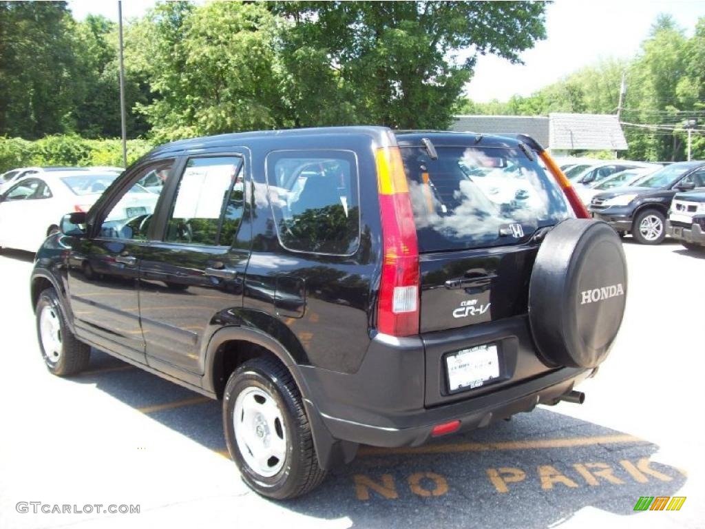 2002 CR-V LX - Nighthawk Black Pearl / Black photo #2