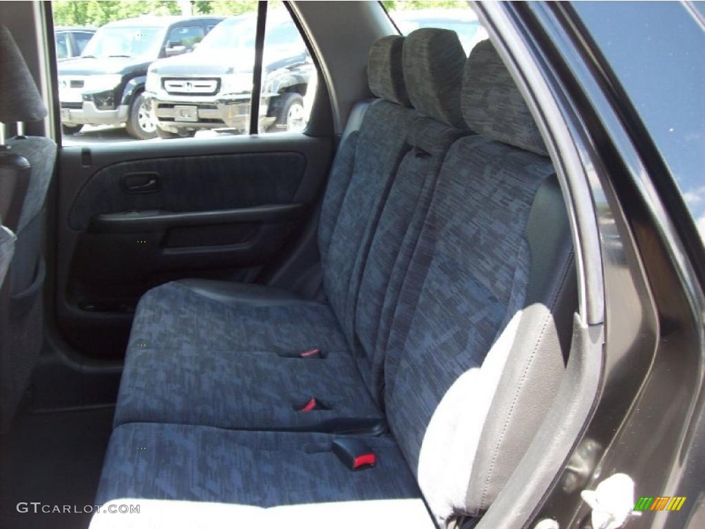 2002 CR-V LX - Nighthawk Black Pearl / Black photo #13