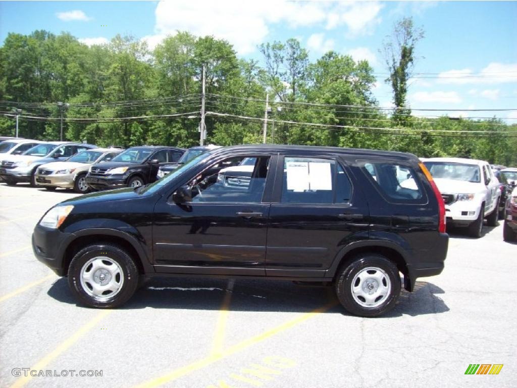 2002 CR-V LX - Nighthawk Black Pearl / Black photo #23