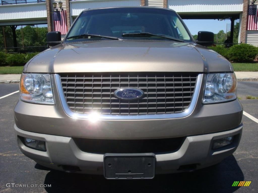 2003 Expedition XLT 4x4 - Arizona Beige Metallic / Medium Parchment photo #2