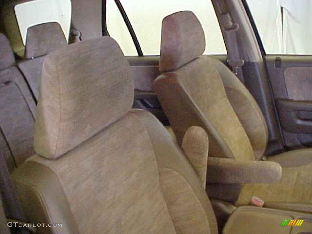 2002 CR-V LX 4WD - Chianti Red Pearl / Saddle photo #7
