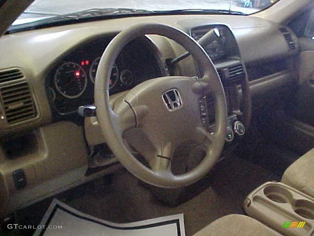 2002 CR-V LX 4WD - Chianti Red Pearl / Saddle photo #16