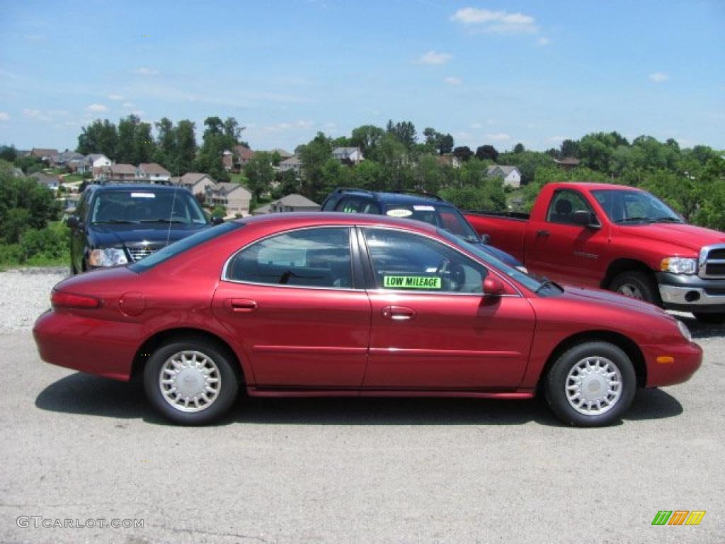1997 Sable GS Sedan - Toreador Red Metallic / Medium Graphite photo #2