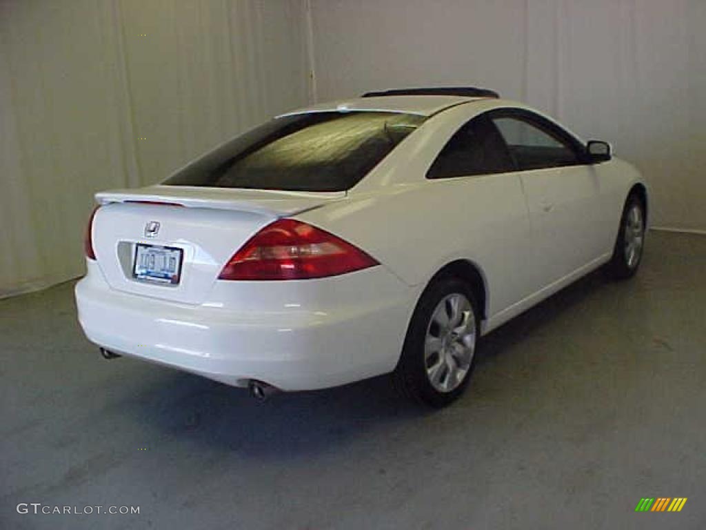 2004 Accord EX V6 Coupe - Taffeta White / Ivory photo #16