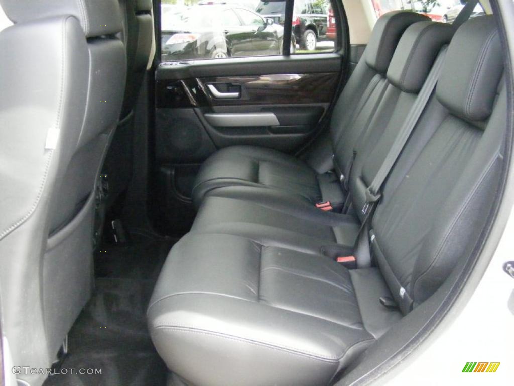 2008 Range Rover Sport HSE - Alaska White / Ebony Black photo #11