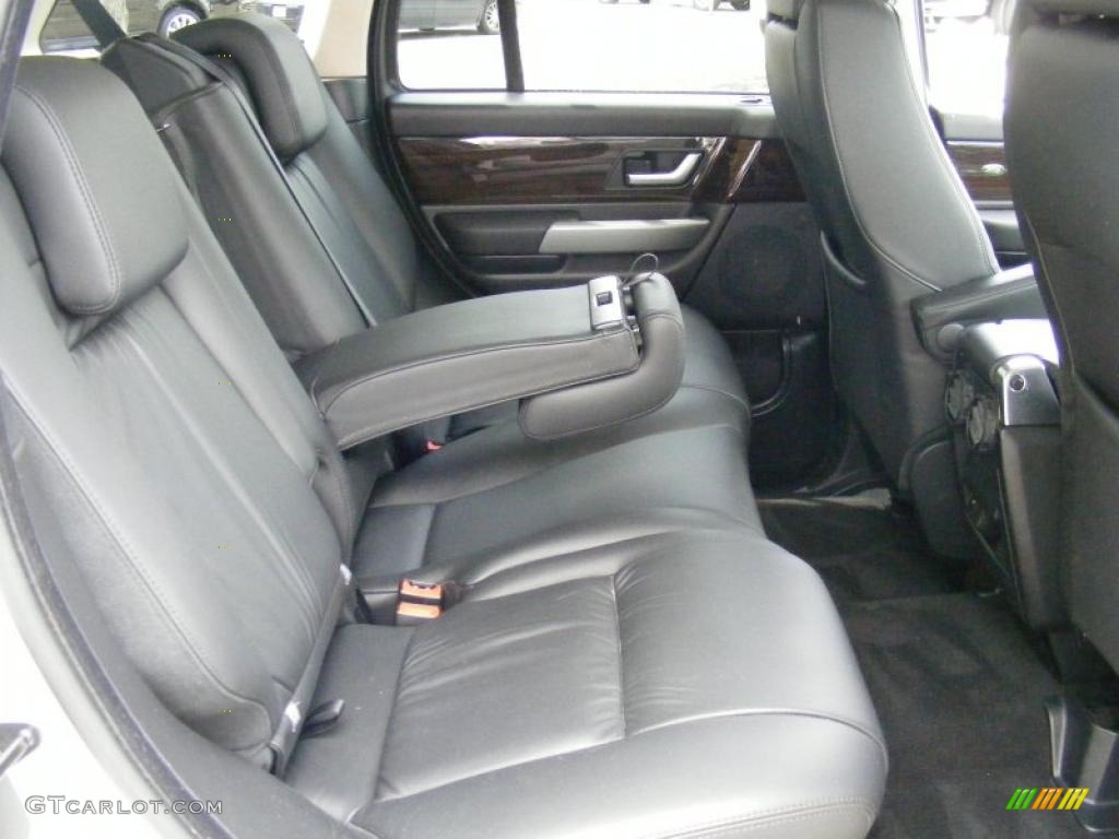 2008 Range Rover Sport HSE - Alaska White / Ebony Black photo #12