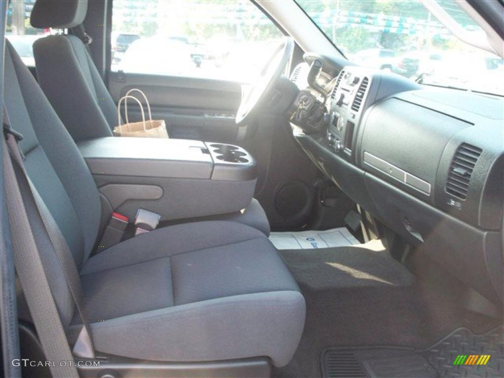 2009 Silverado 1500 LT Extended Cab 4x4 - Blue Granite Metallic / Ebony photo #12