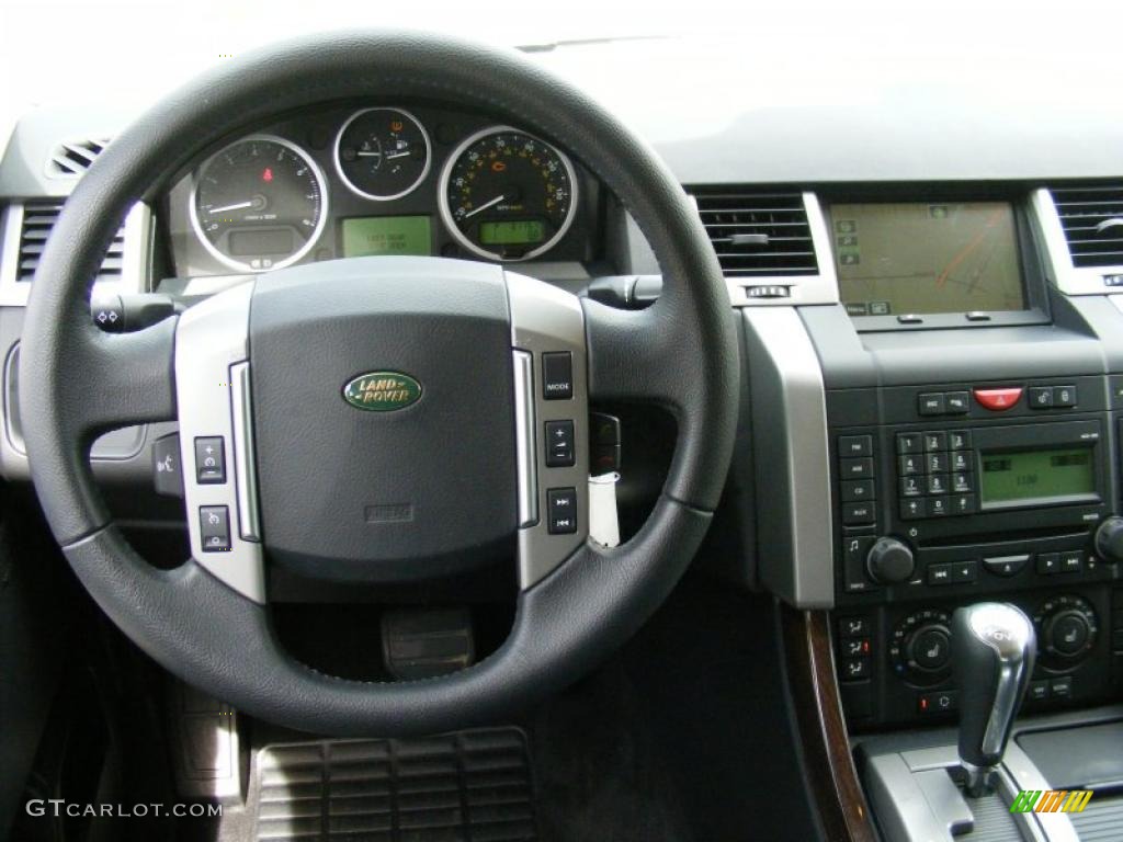 2008 Range Rover Sport HSE - Alaska White / Ebony Black photo #15