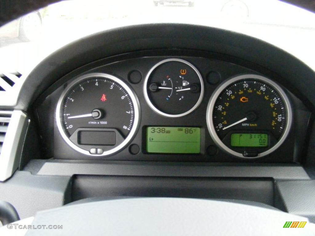 2008 Range Rover Sport HSE - Alaska White / Ebony Black photo #17