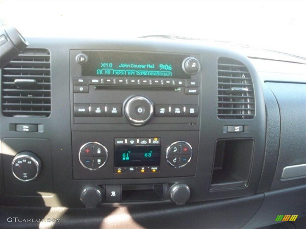 2009 Silverado 1500 LT Extended Cab 4x4 - Blue Granite Metallic / Ebony photo #17