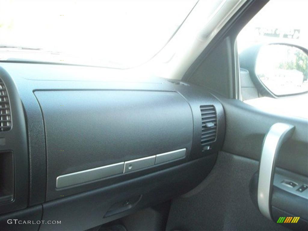 2009 Silverado 1500 LT Extended Cab 4x4 - Blue Granite Metallic / Ebony photo #18