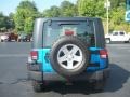 2010 Surf Blue Pearl Jeep Wrangler Sport Islander Edition 4x4  photo #9