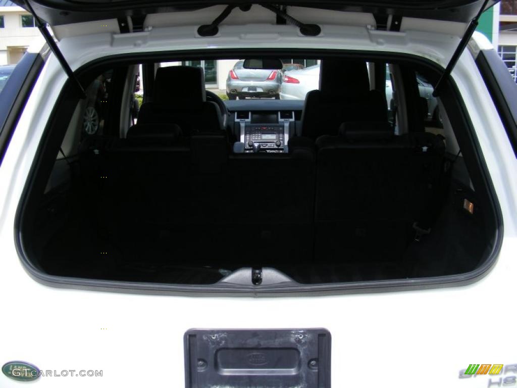 2008 Range Rover Sport HSE - Alaska White / Ebony Black photo #27