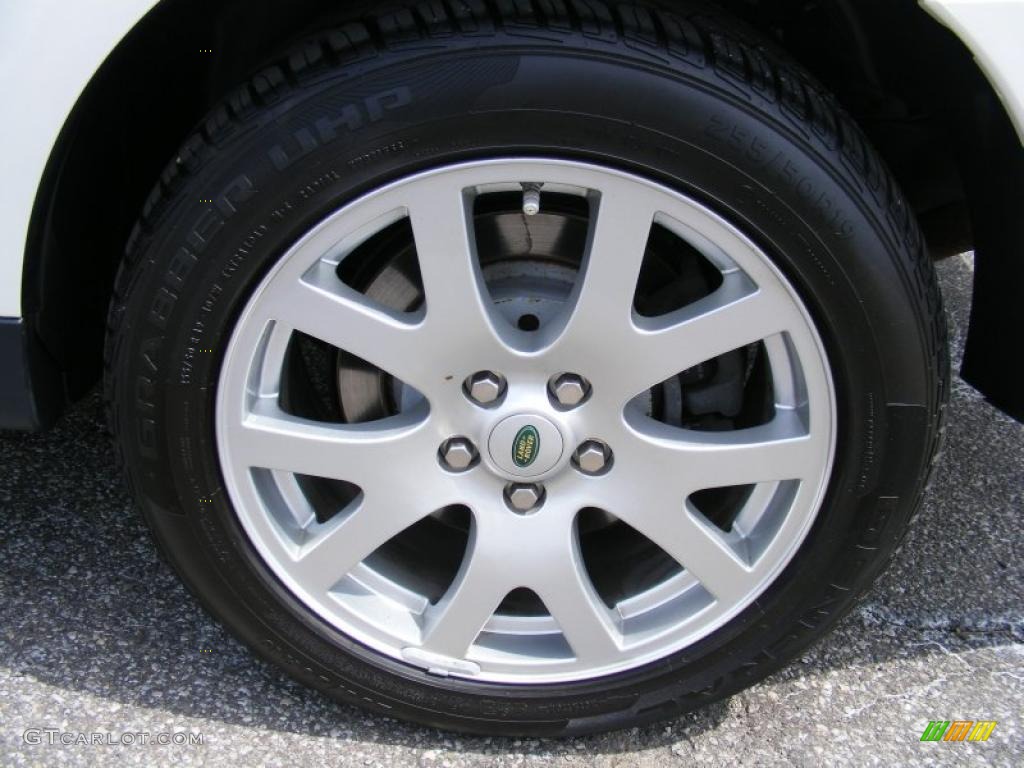 2008 Range Rover Sport HSE - Alaska White / Ebony Black photo #29