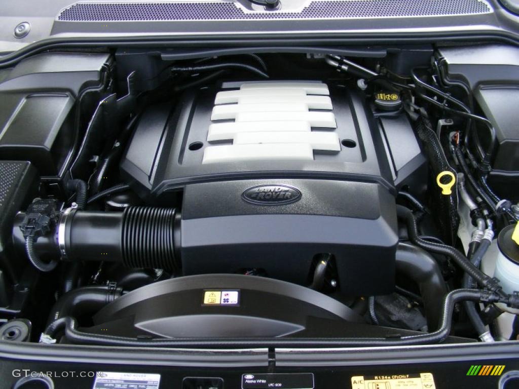 2008 Range Rover Sport HSE - Alaska White / Ebony Black photo #31