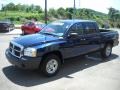 2007 Patriot Blue Pearl Dodge Dakota ST Quad Cab 4x4  photo #17