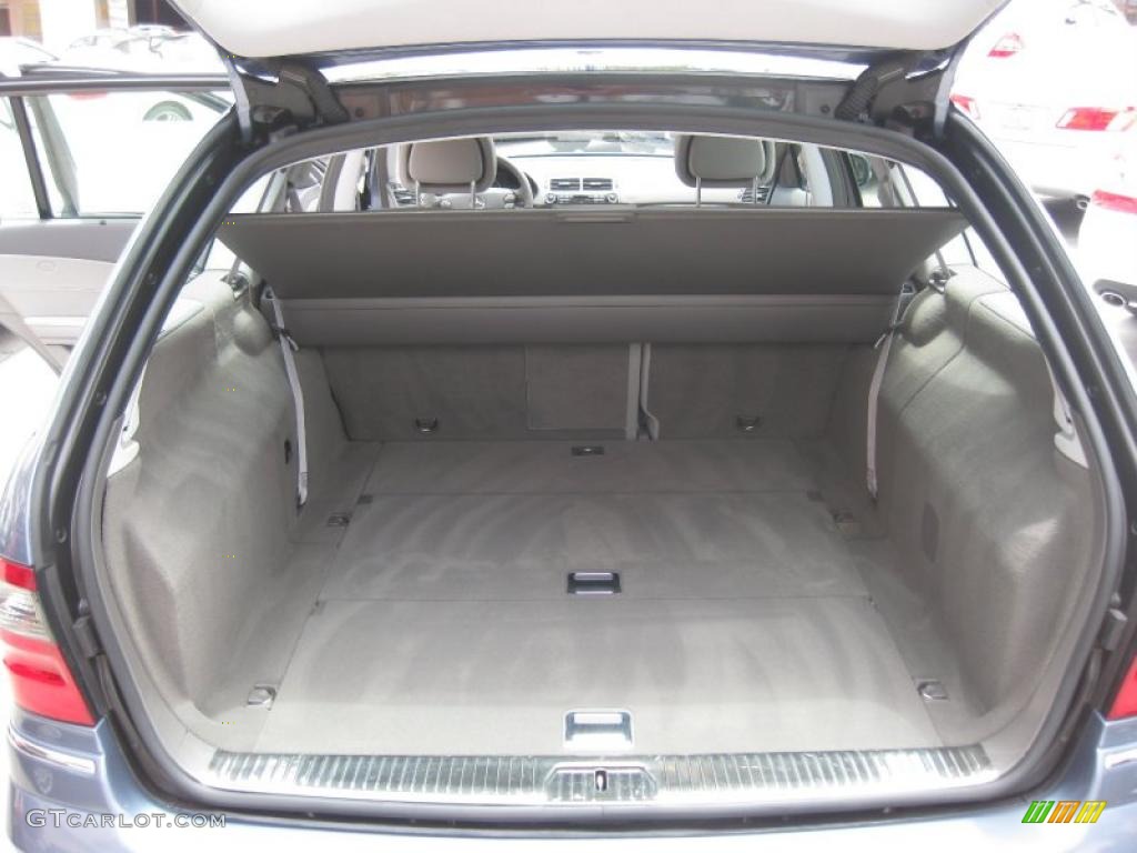2007 E 350 4Matic Wagon - Platinum Blue Metallic / Ash photo #20