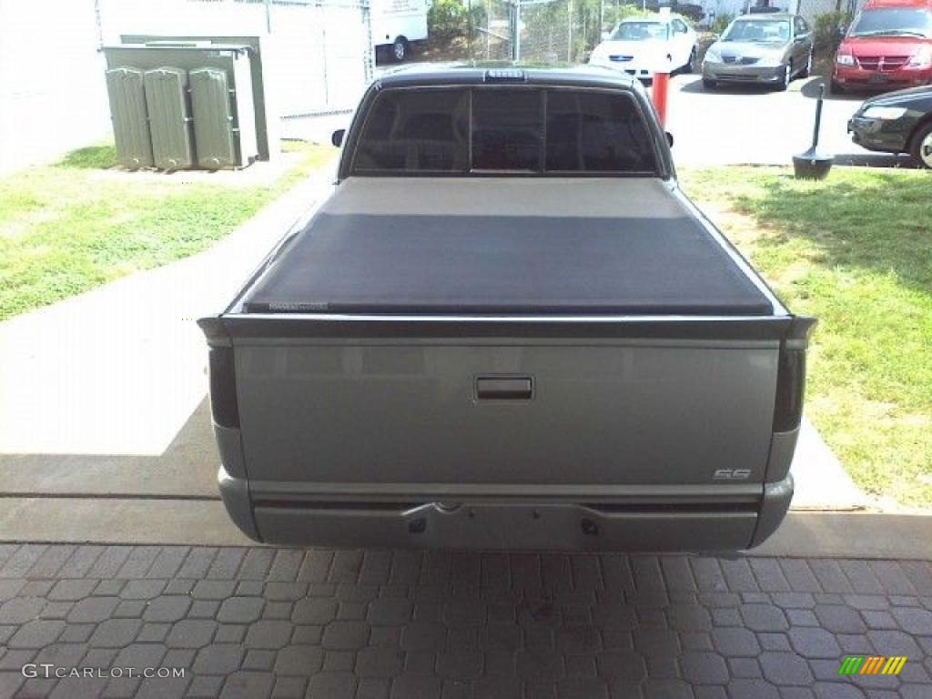 2000 S10 LS Extended Cab - Light Pewter Metallic / Beige photo #4