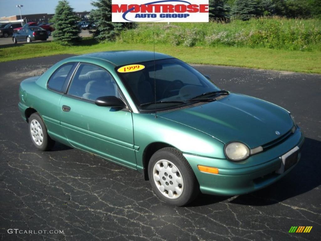 1999 Neon Highline Coupe - Alpine Green Pearl / Agate photo #21