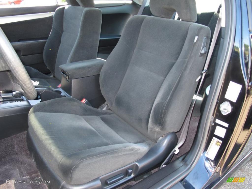 2006 Accord LX V6 Coupe - Nighthawk Black Pearl / Black photo #11